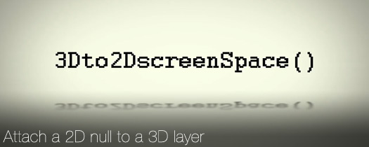 3D to 2D ScreenSpace