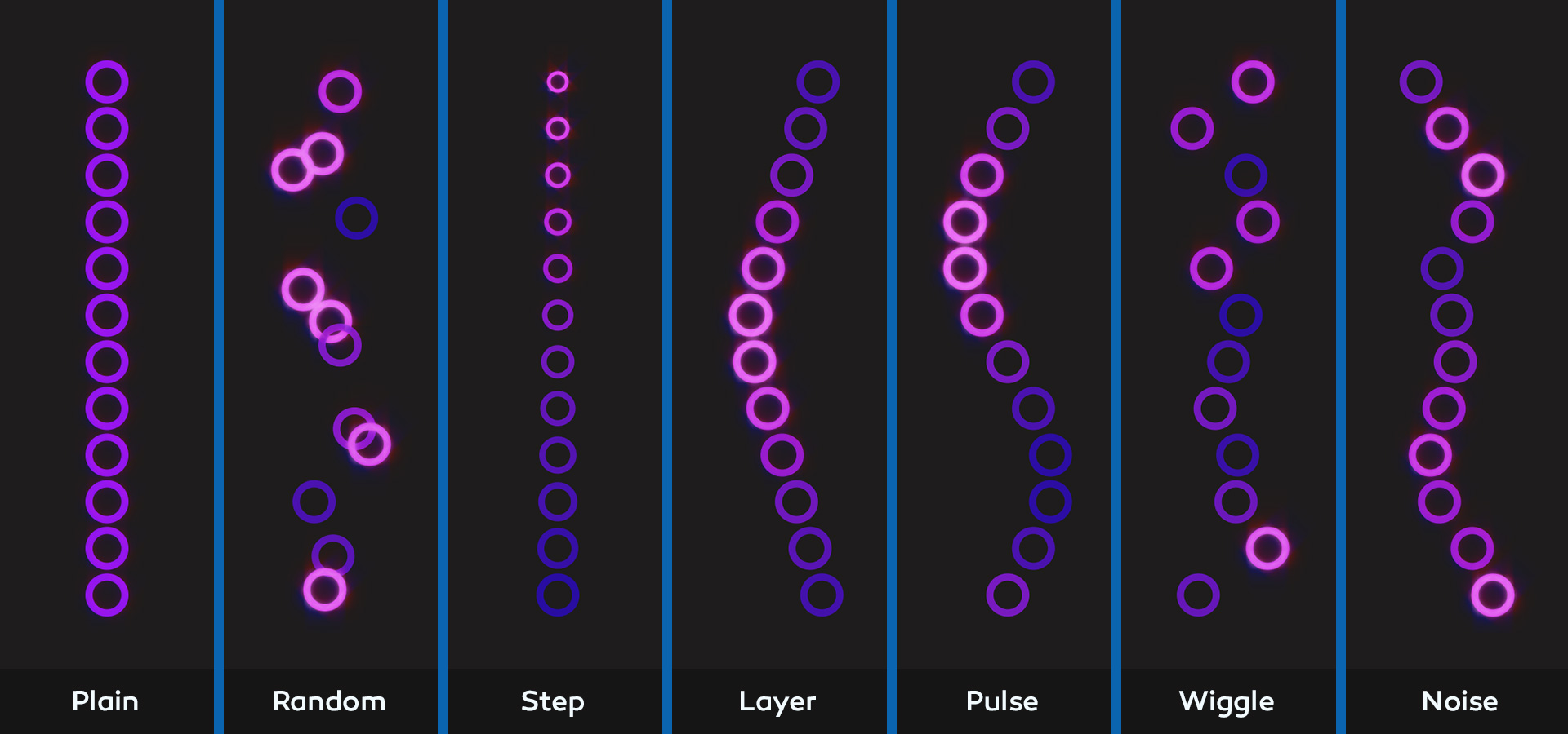 AE Script - Cloners + Effectors V.1.1.1 - Free Download 