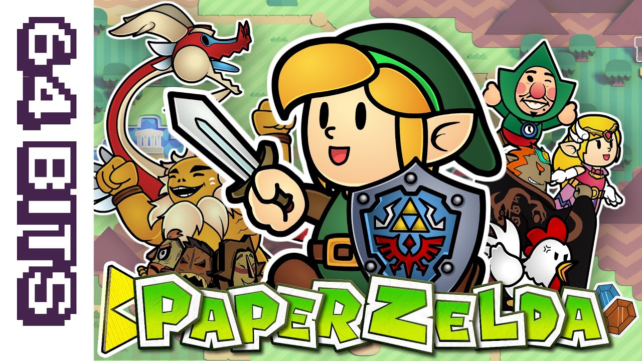 64 Bits - Paper Zelda (A Crafted Parody)