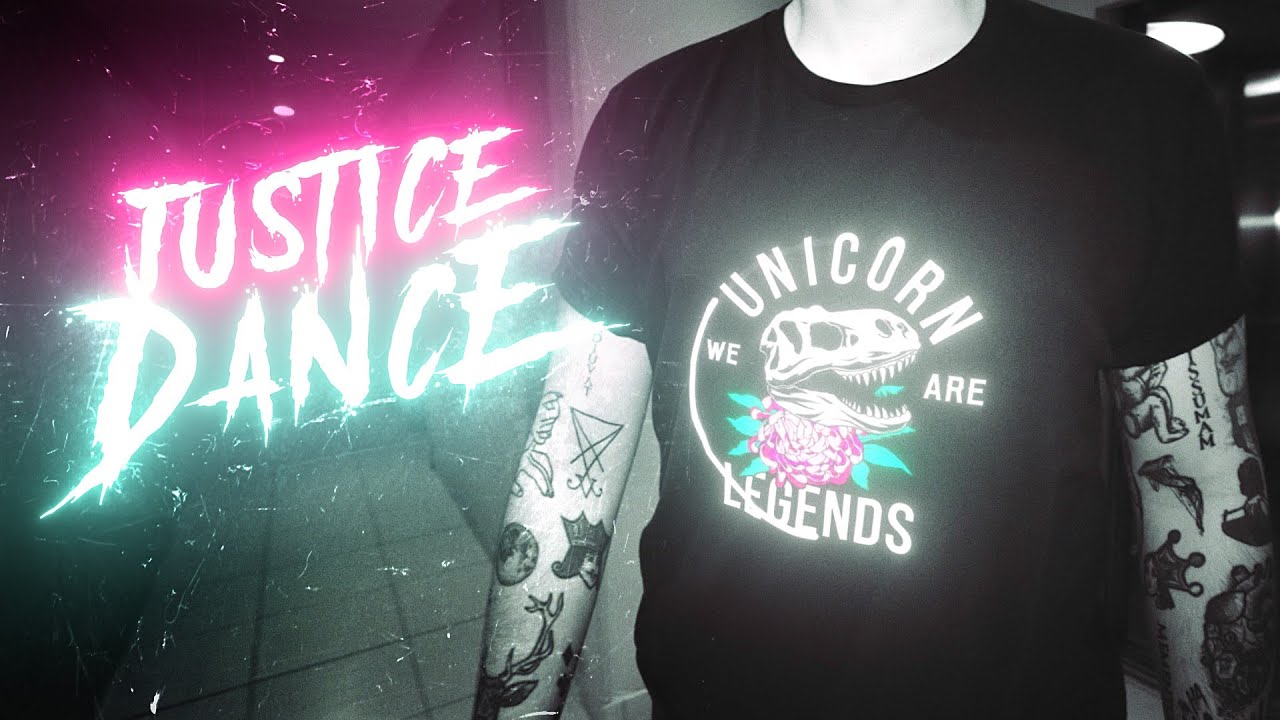 Create the Justice D.A.N.C.E. T-shirt tracking effect in After Effects