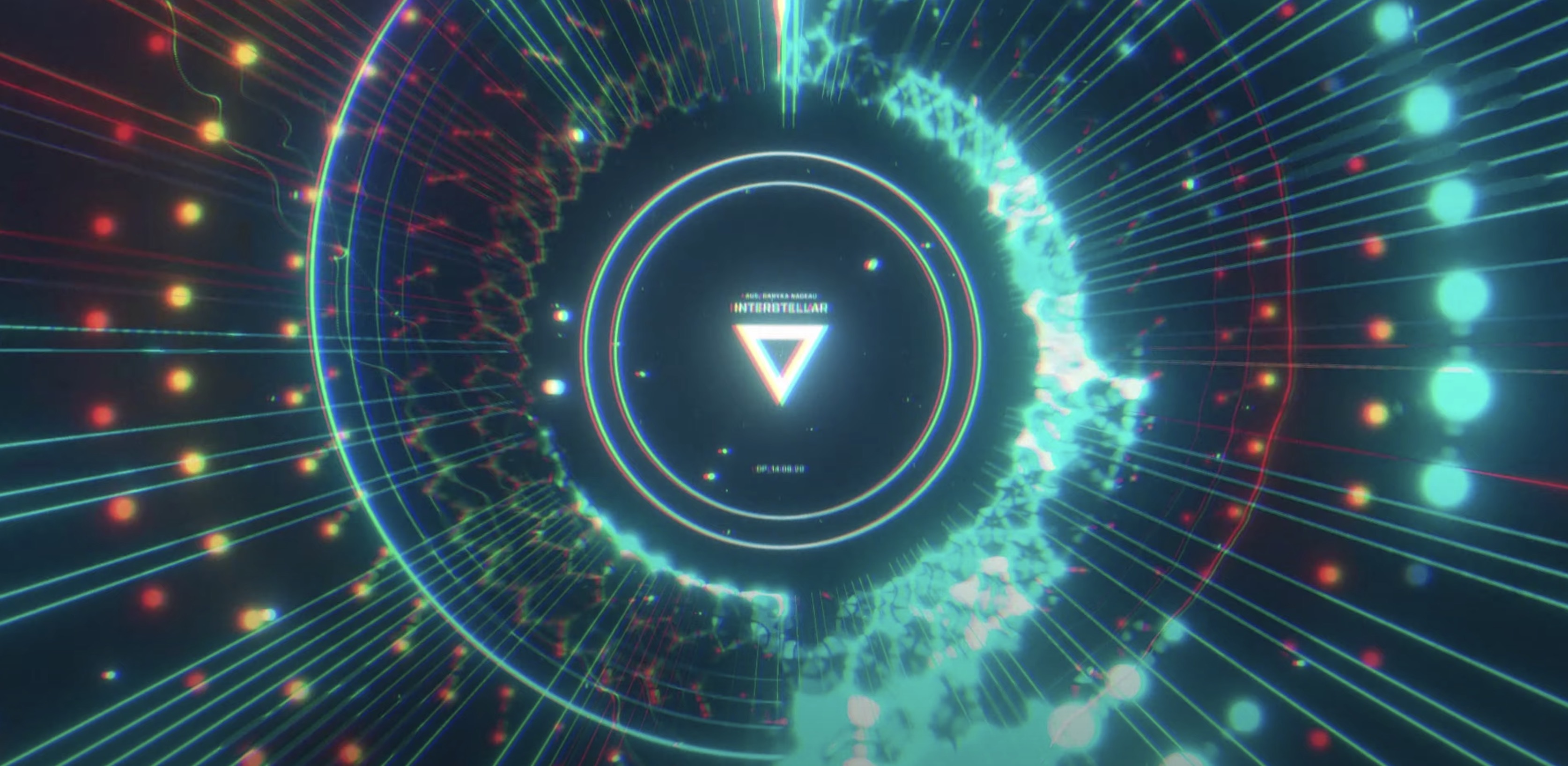 Interstellar - Audio Reactor made with Stardust, Deep Glow and AE Pixel Sorter