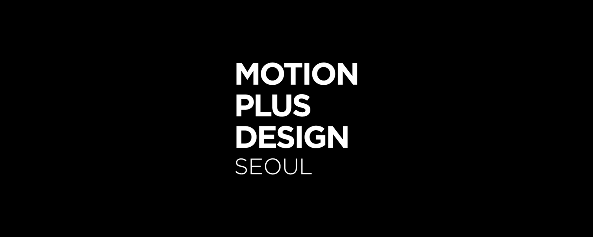 Motion Plus Design Seoul 2025