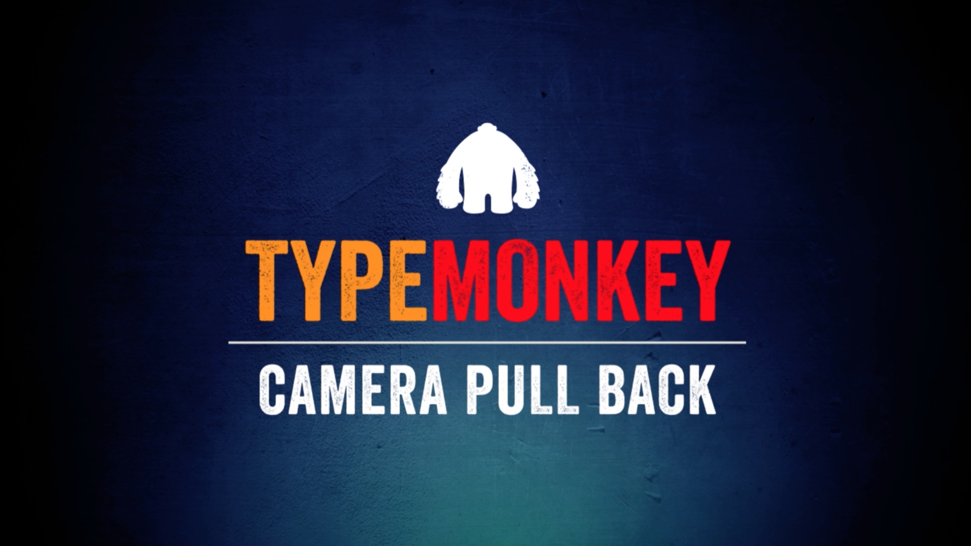 TypeMonkey - Camera Pullback Quick Tutorial