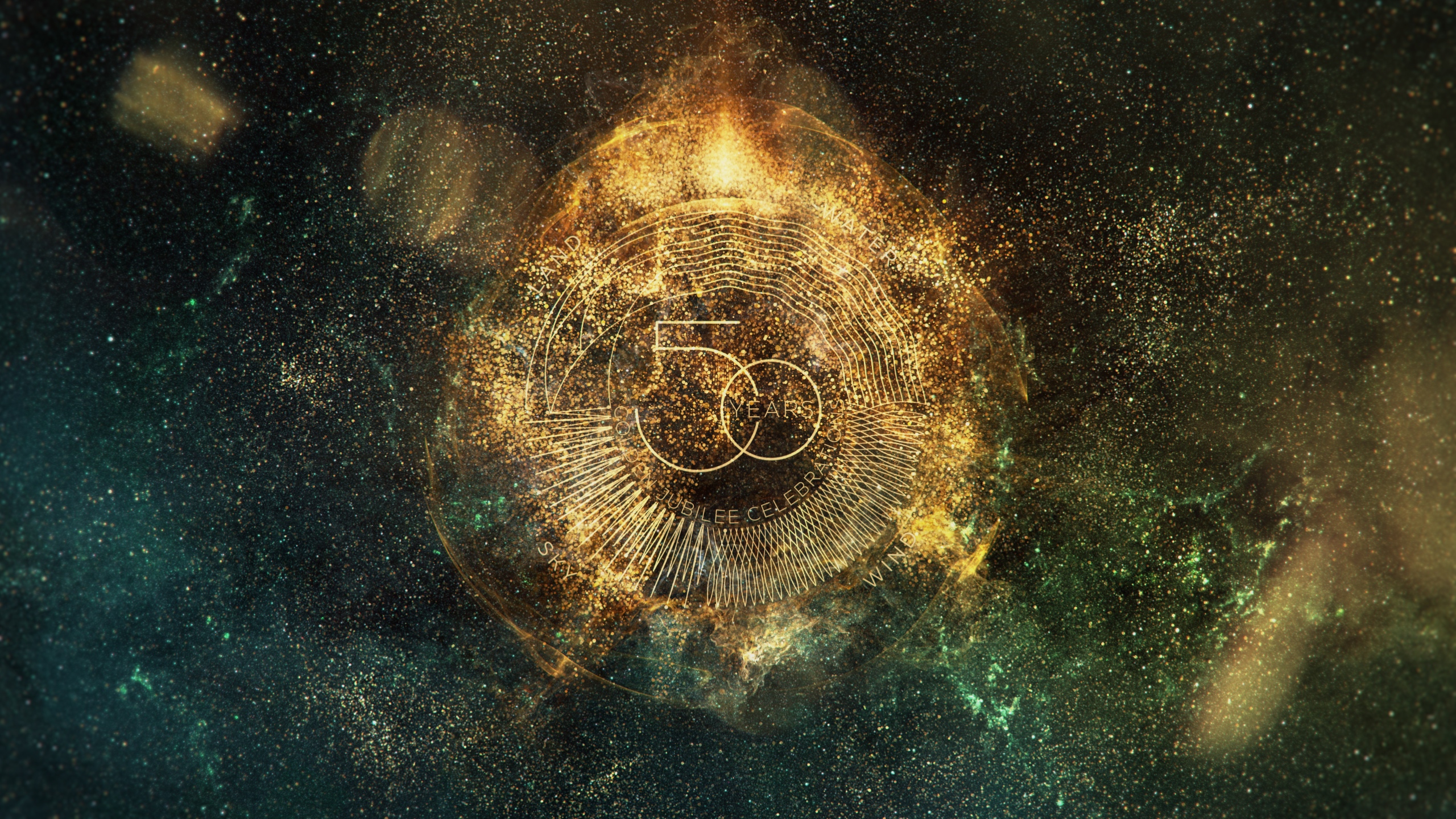 UAE Golden Jubilee logo reveal