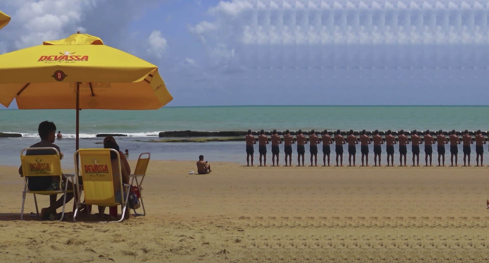 beach scan (Astrud Gilberto - Água de Beber)