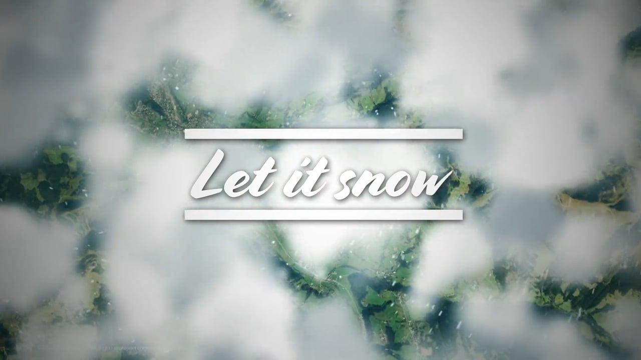 Let it snow …