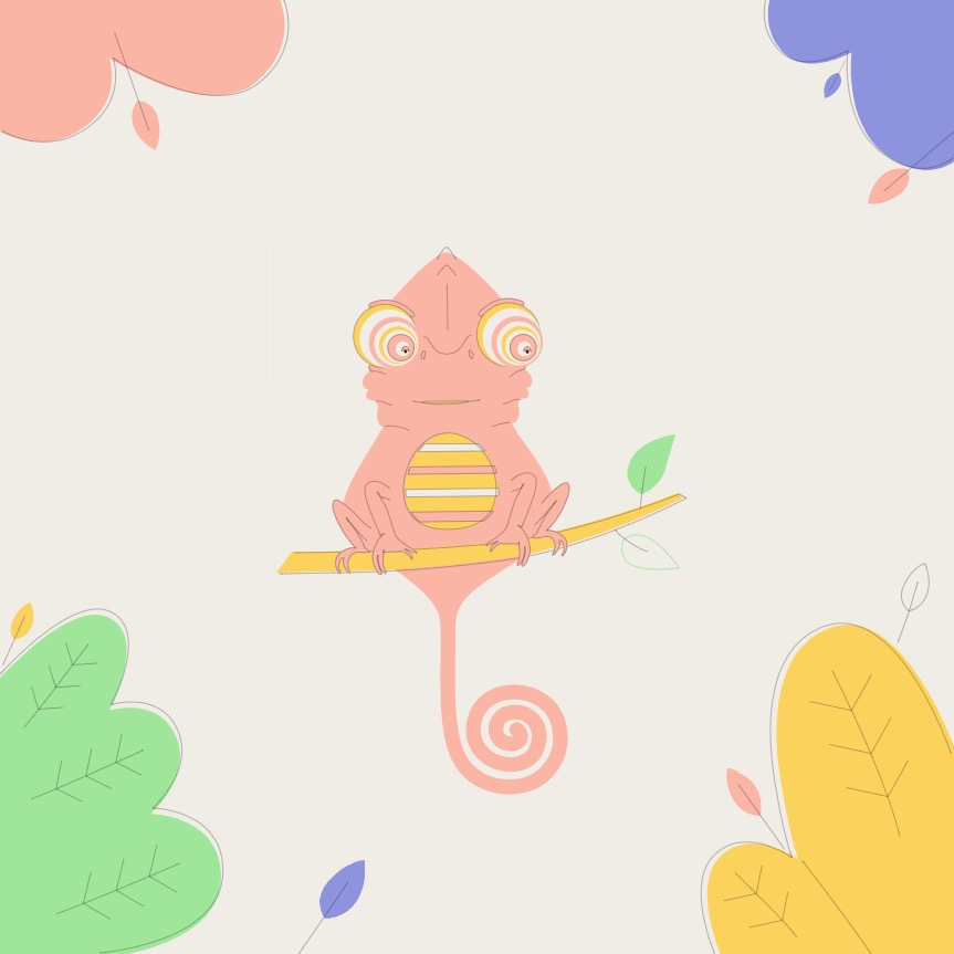 The Chameleon from Null Island