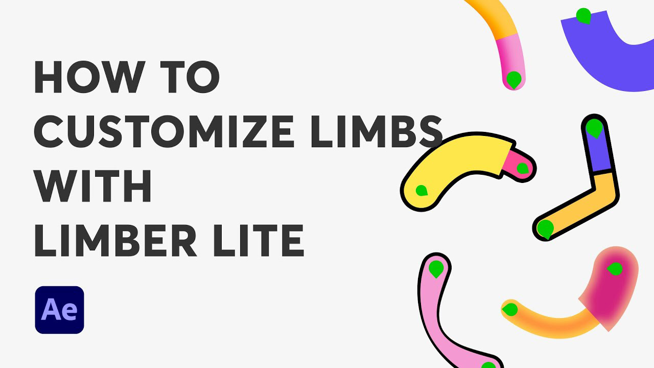 How to customize limbs with Limber Lite in After Effects