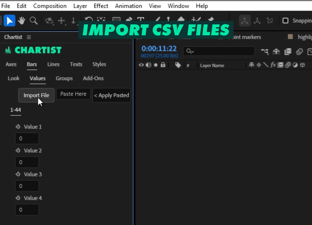 Import CSV