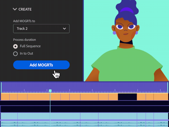 AeScripts - Captioneer 2 timeline