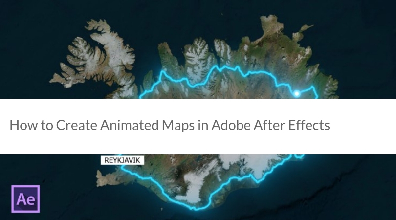 6 included animated maps after effects template free download