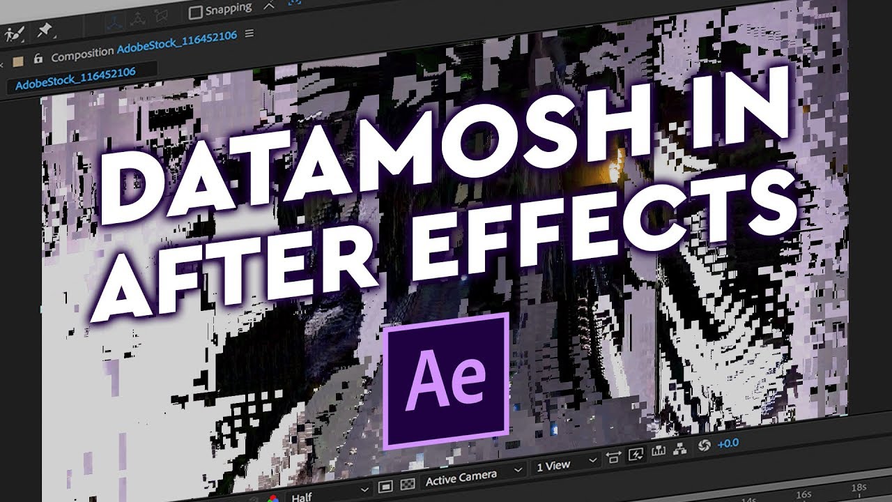 Datamosh after effects как установить