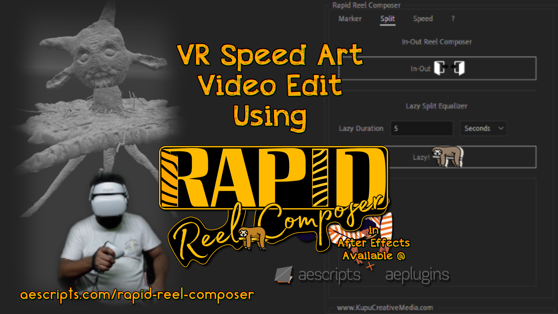How to Edit Speed Art Videos for Social Media in 2 Minutes Using Rapid Reel  Composer - aescripts + aeplugins 