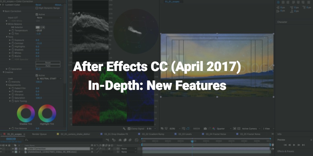 changer langue after effect cc 2017