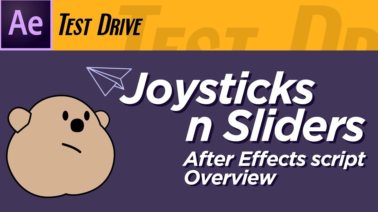after effects joysticks and sliders download
