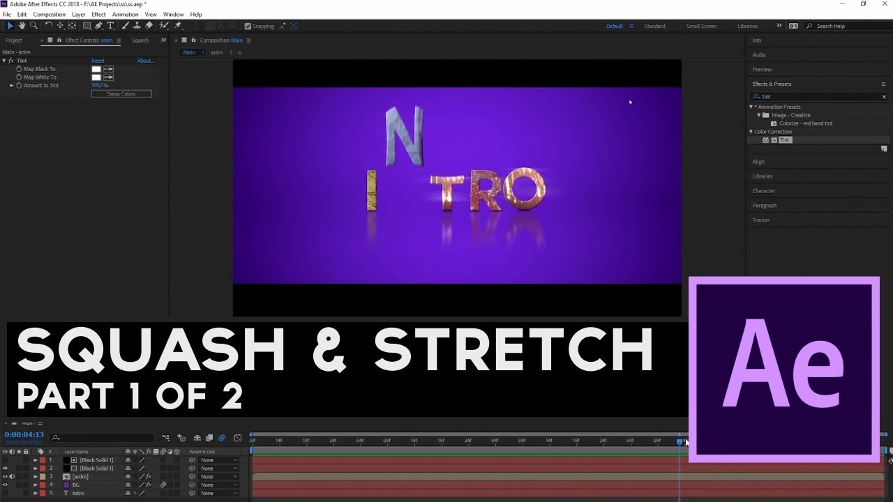 squash and stretch after effects free download