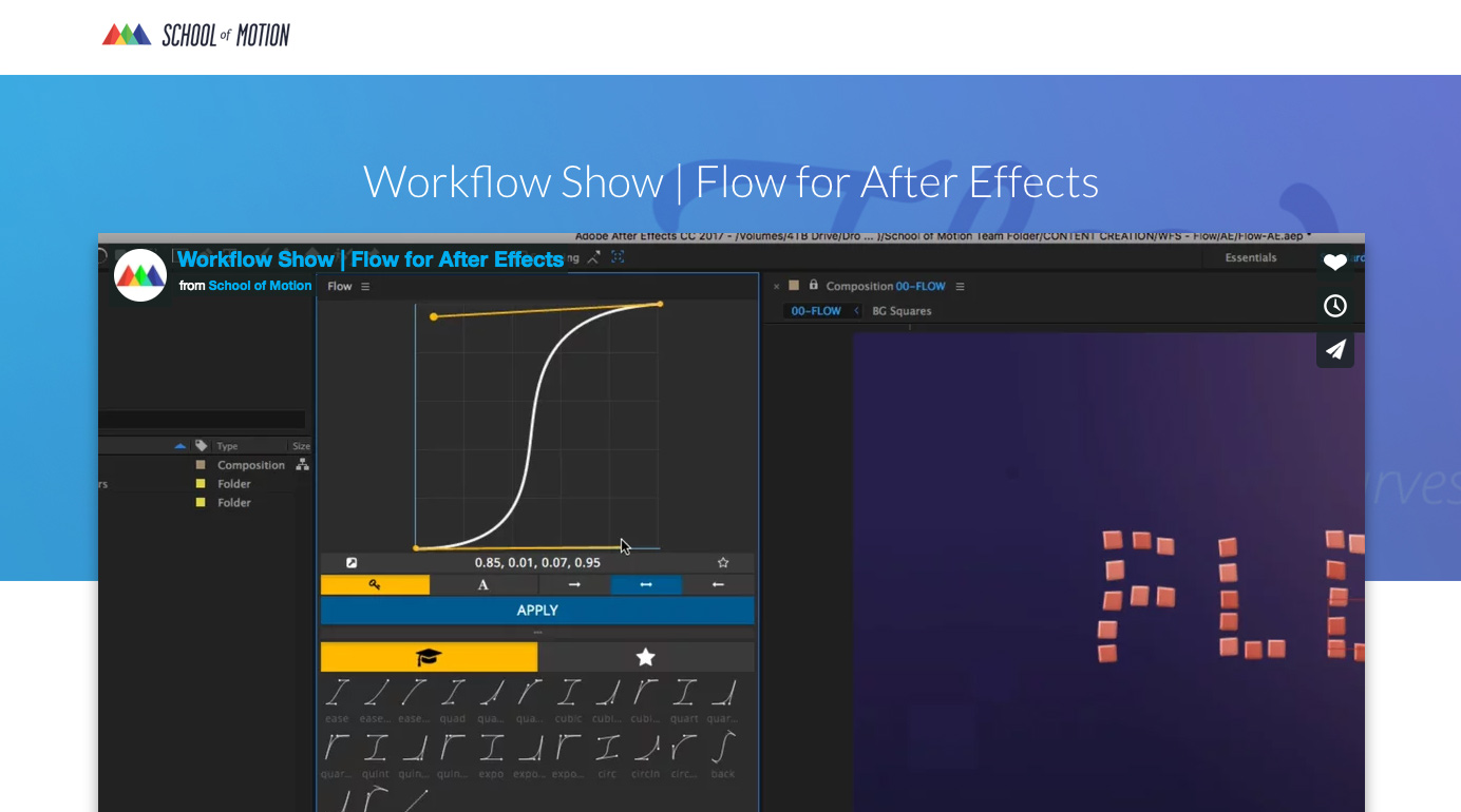flow script after effects free download