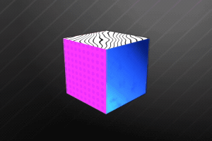 Box 3D with texture