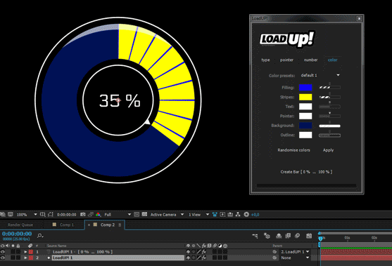 LoadUP - randomize colors
