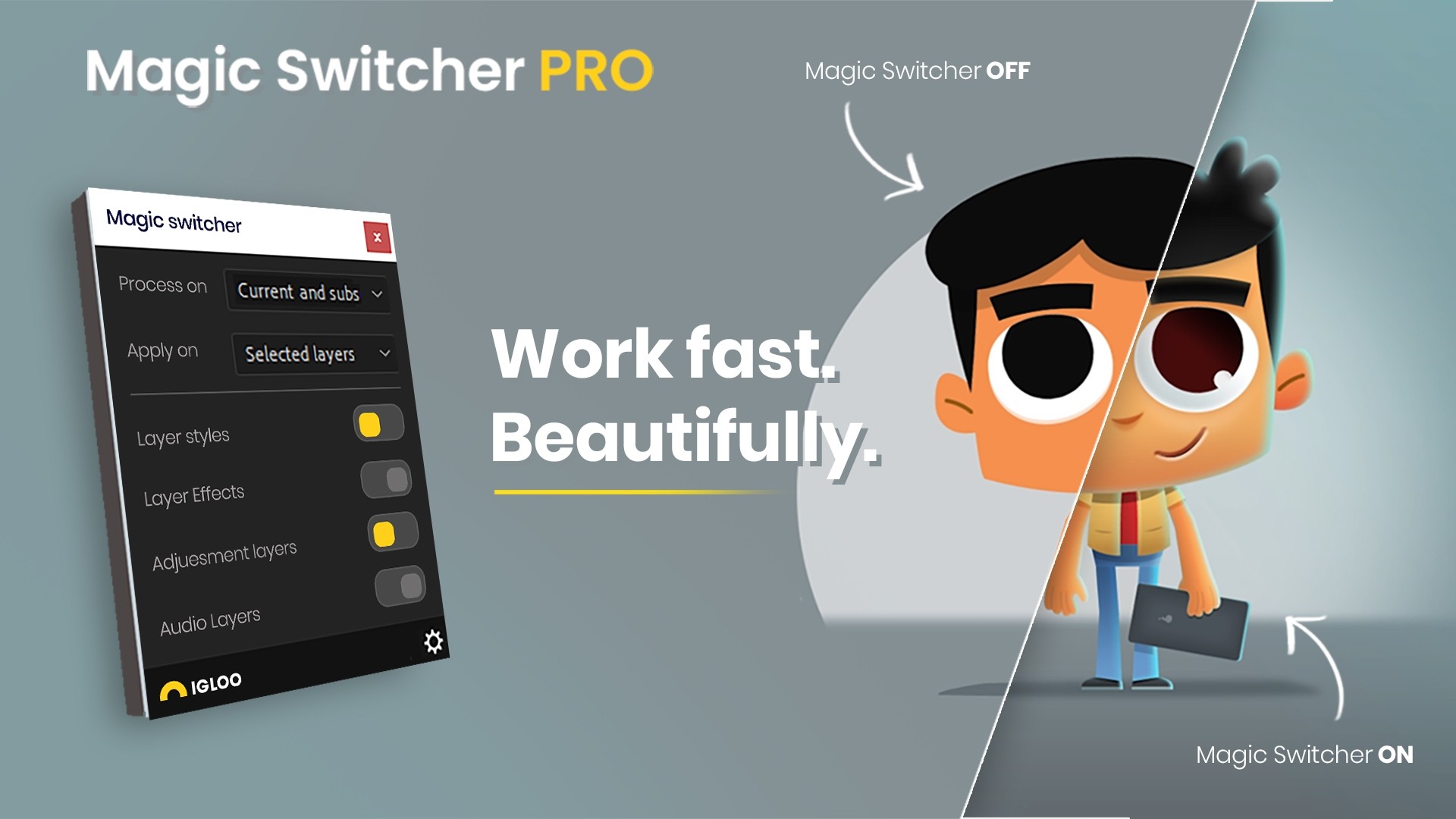 Magic Switcher PRO - aescripts.com