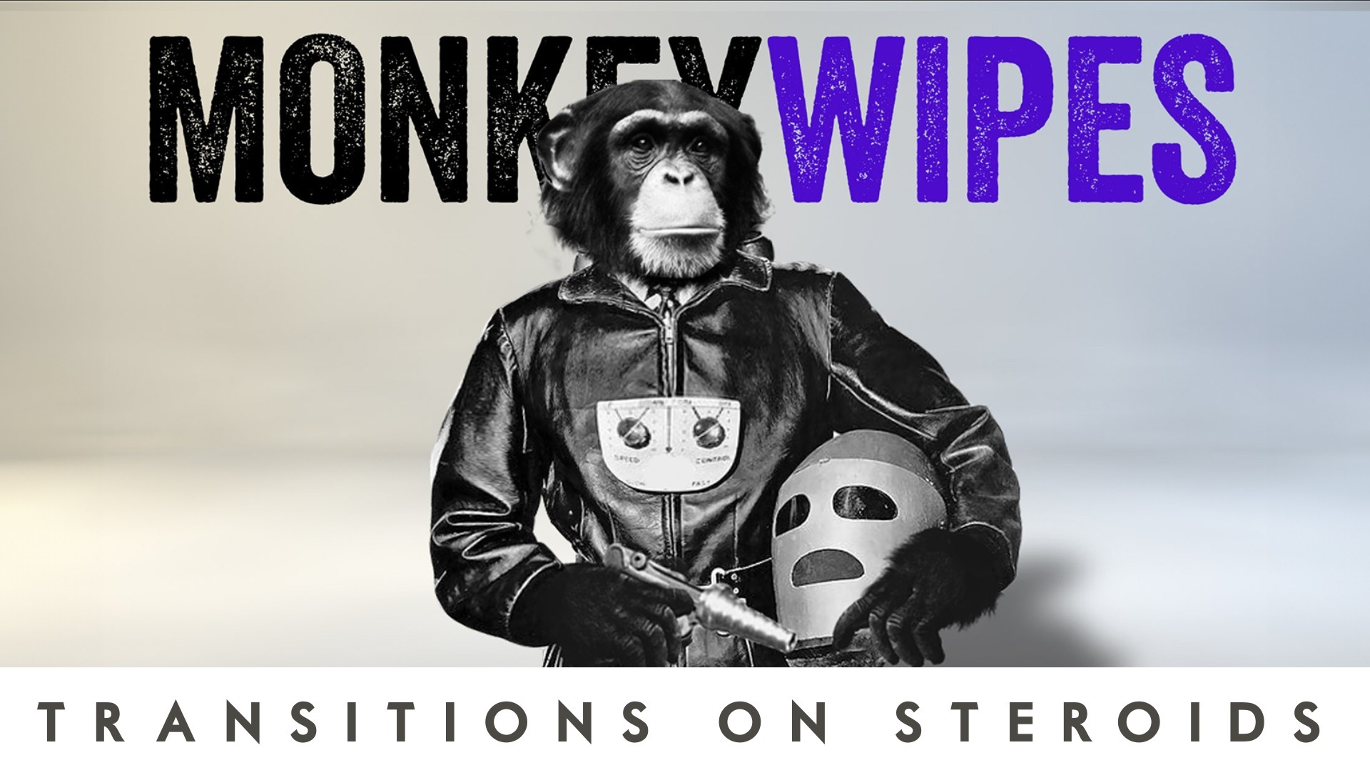 Sync.×Brandalism - MONKEY SIGN 100%&amp;400% Medicom Toy SYNC BANKSY Monkey Sign Statue Do Nothing You'll