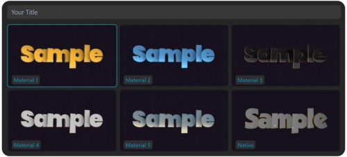 Materials