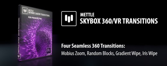 SkyBox 360/VR Transitions for Premiere Pro