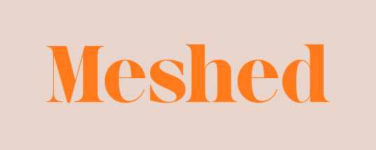 Meshed - Animated Typeface