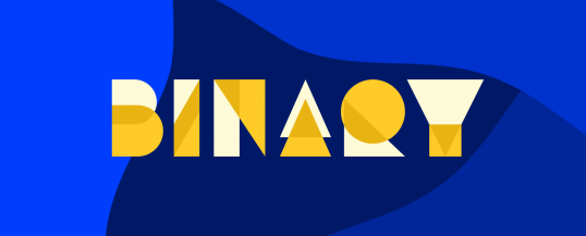 Binary - Animated Typeface