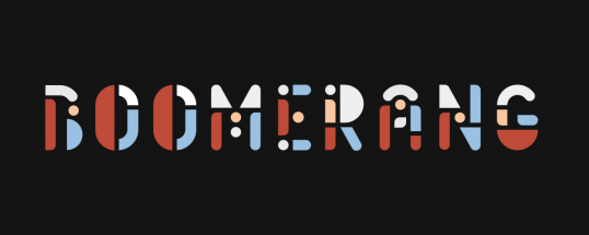 Boomerang - Animated Typeface