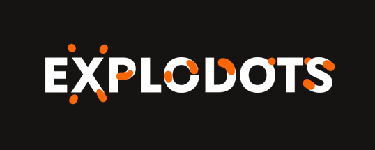 Explodots - Animated Typeface