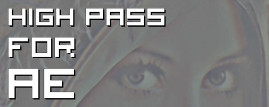 High Pass for AE