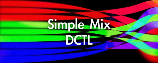 Simple Mix DCTL