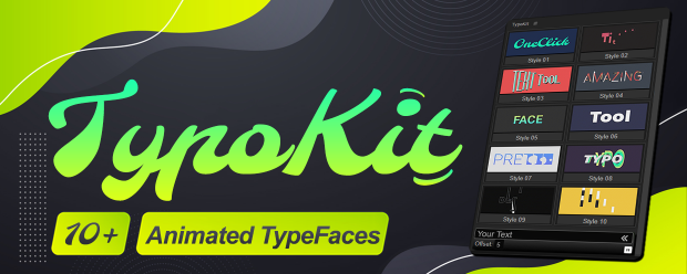 Animated Typefaces - Animation Libraries - After Effects - aescripts +  aeplugins 