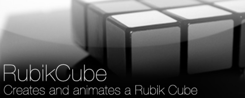 2D representation of a Rubik's cube help understand how the faces
