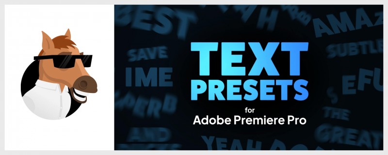  Ajustes preestablecidos de texto para Premiere Pro