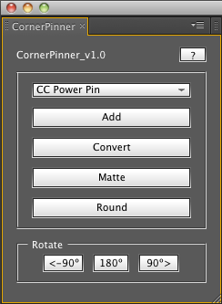 CornerPinner UI