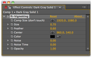 ft-Vignetting UI