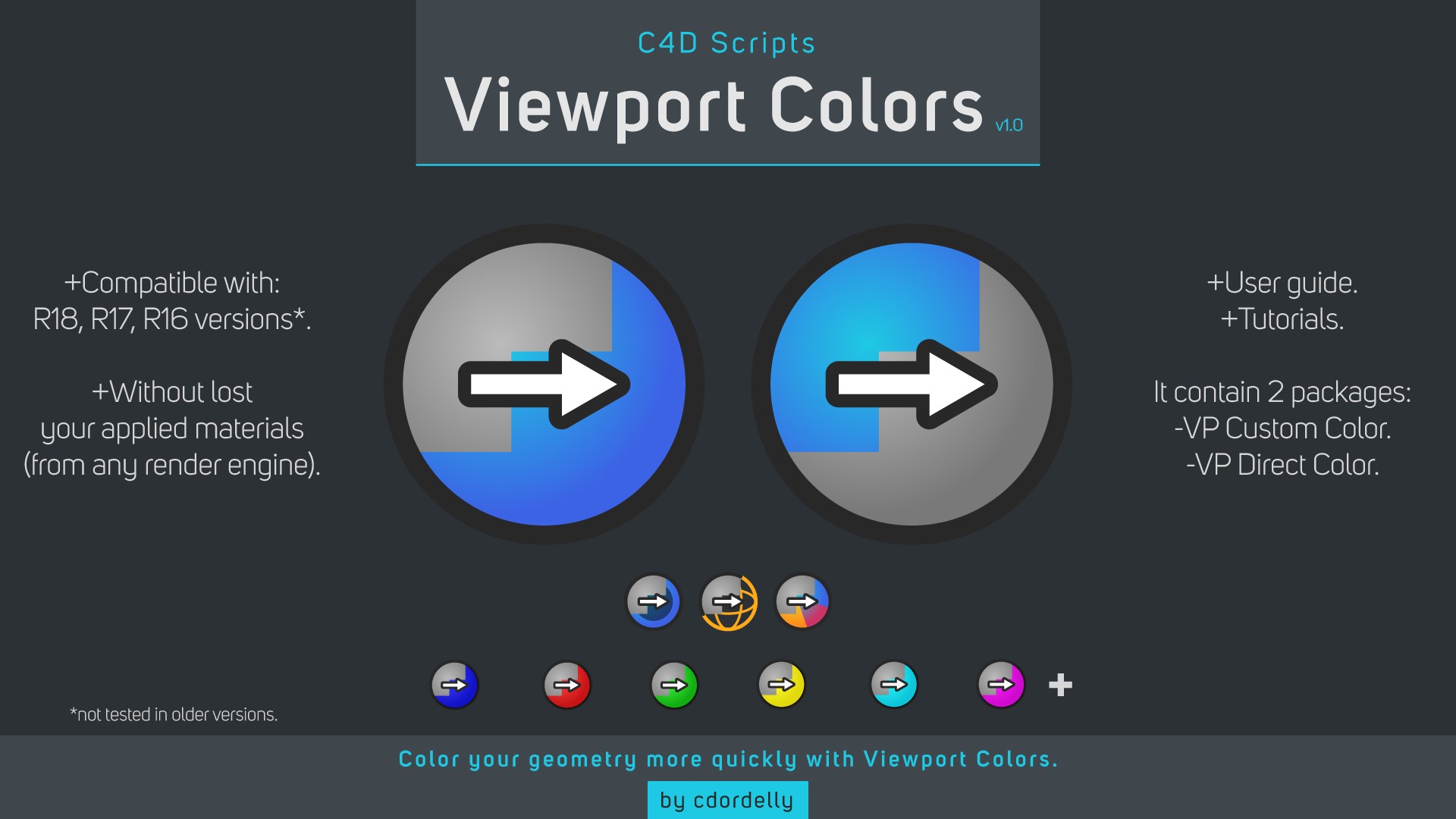 Viewport Colors Features