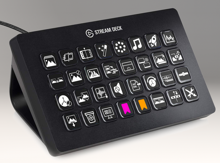 Stream Deck XL Color Panel for Davinci Resolve Mac Version — sideshowfx