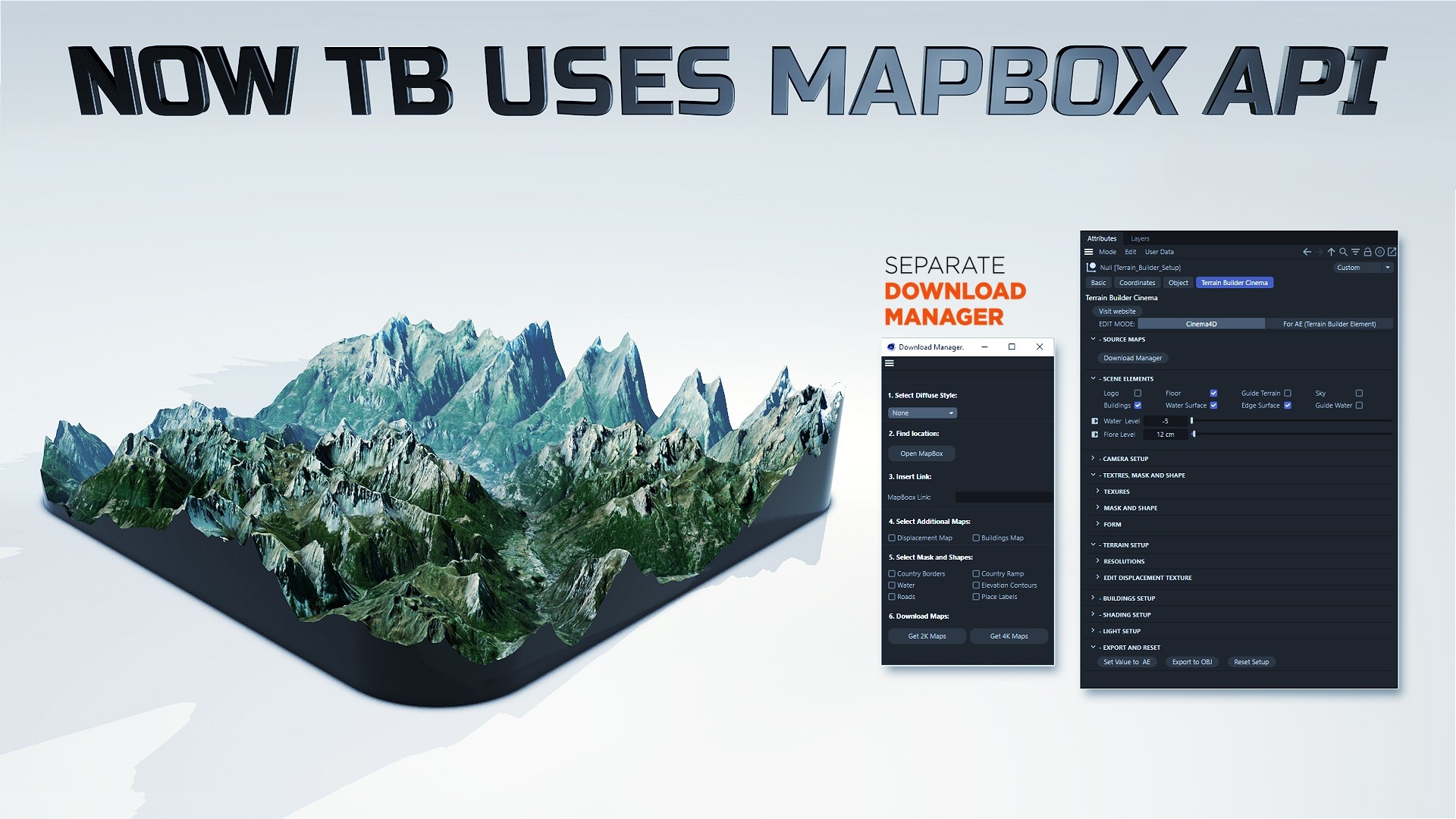 A user friendly interface will help you download all the necessary maps