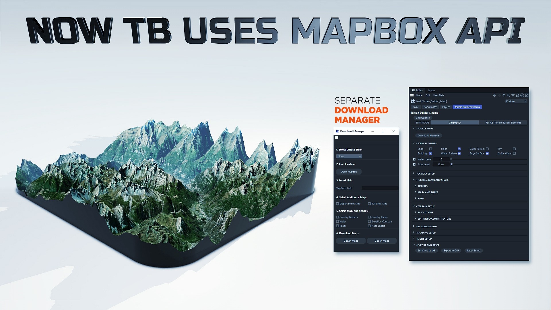 A user-friendly interface will help you download all the necessary maps