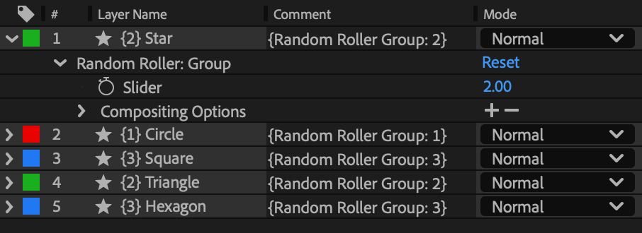 Group Options