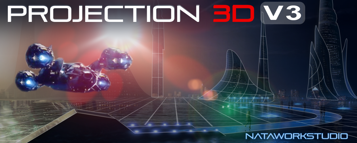 Projection 3D v3 - aescripts + aeplugins 