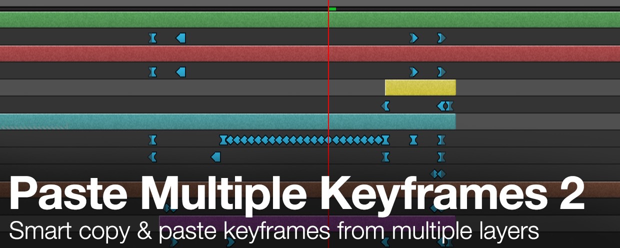 Paste Multiple Keyframes 2 - aescripts + aeplugins - aescripts.com
