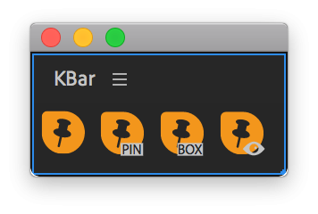 Using Pins & Boxes with KBar