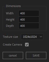 Ultra Box 3D settings dialog