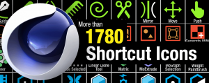 Cinema 4D Shortcut Icons