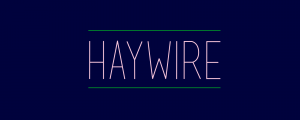 Haywire - Animated Typeface