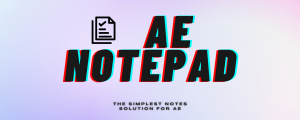 AE Notepad